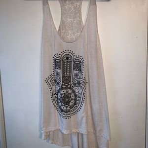 Glittery hand blouse